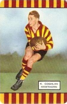 1954 Coles Victorian Footballers Series 1 #NNO Kevin Coghlan Front